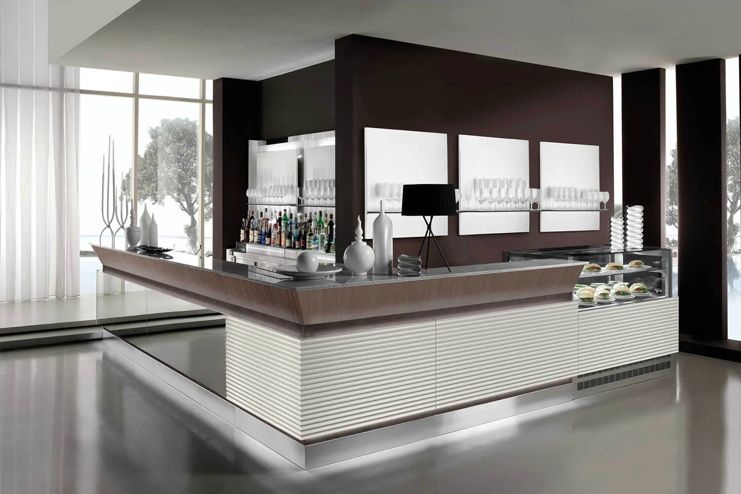 Realizziamo e progettiamo il tuo bar, ristorante e fast food